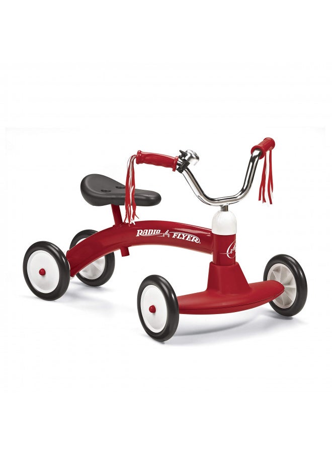 Radio Flyer Scoot-About, Toddler Ride On Toy, Kids Ride On Toy for Ages 1-3, 23.5