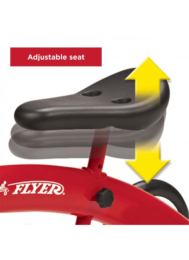 Radio Flyer Scoot-About, Toddler Ride On Toy, Kids Ride On Toy for Ages 1-3, 23.5