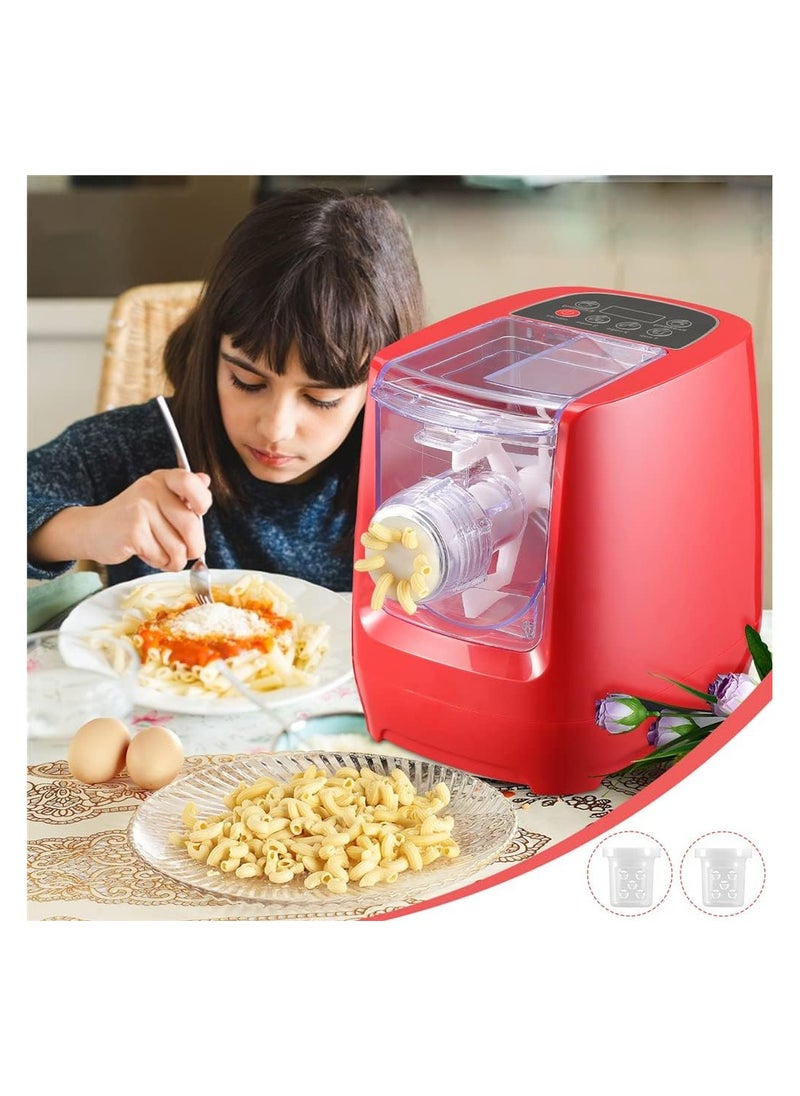 Automatic Noodle Maker Machine – Multi-Functional Pressing Noodle Maker with Various Molds, Non-Stick & Break-Resistant, Easy Operation Kitchen Tool for Homemade Fresh Noodles