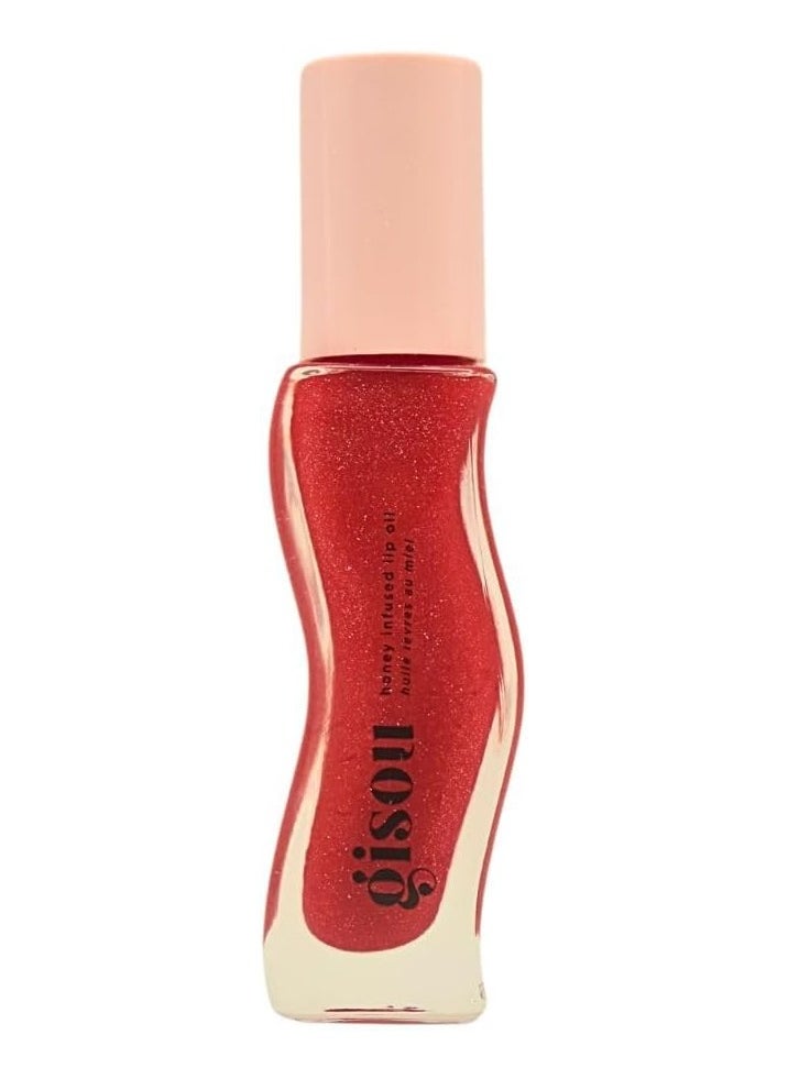 Gisou Honey Infused Lip Oil - Limited Edition - Cherry on the Cake, 8ml