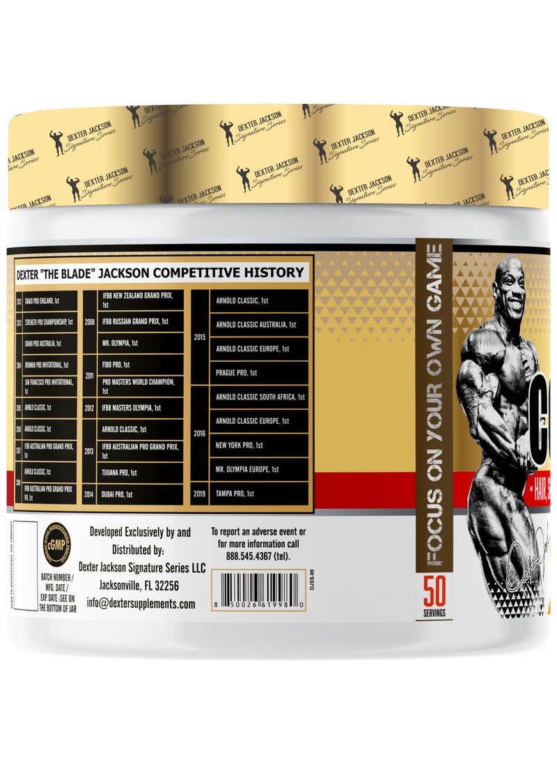 Gold Series Collagen - Supports Skin, Hair, Nails, and Joint Health (Orange, 550g, 50 Servings)