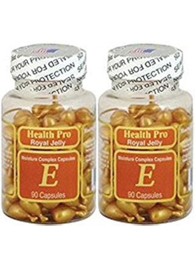 Nuhealth Vitamin E Skin Oil Royal Jelly 90 Softgels Pack Of 2