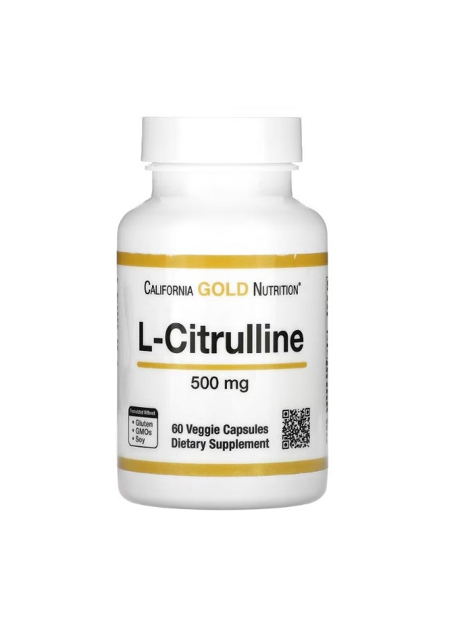 LCitrulline Kyowa Hakko 500 mg 60 Veggie Capsules