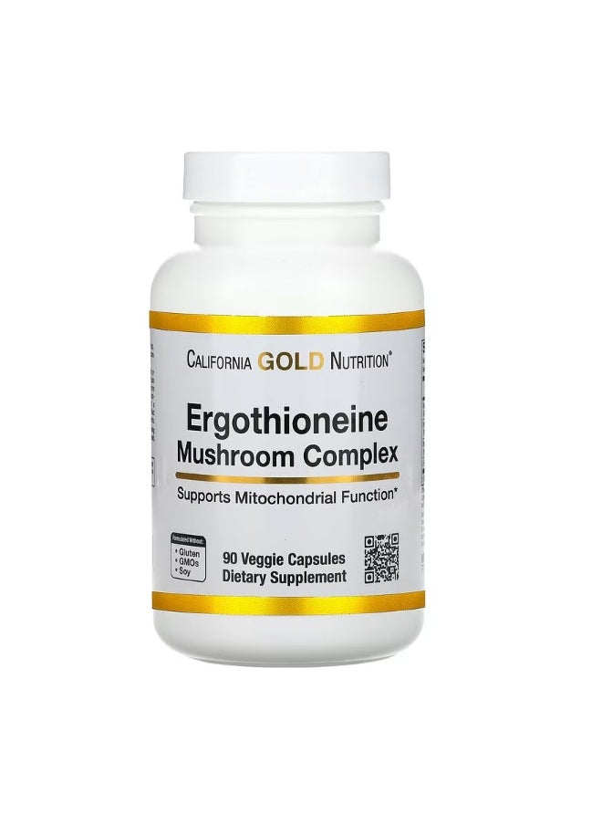 Ergothioneine Mushroom Complex 90 Veggie Capsules