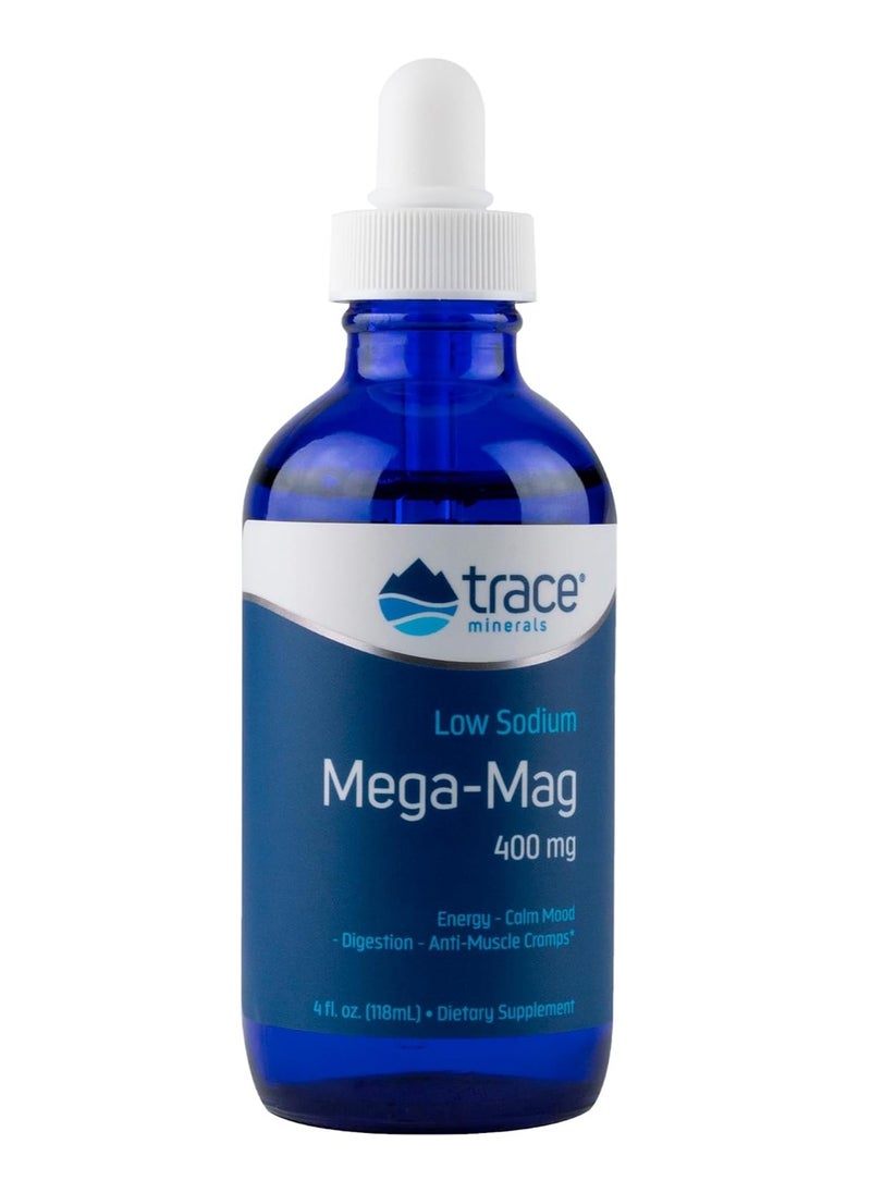 Mega-Mag 400 mg Liquid Magnesium Chloride 4 fl oz