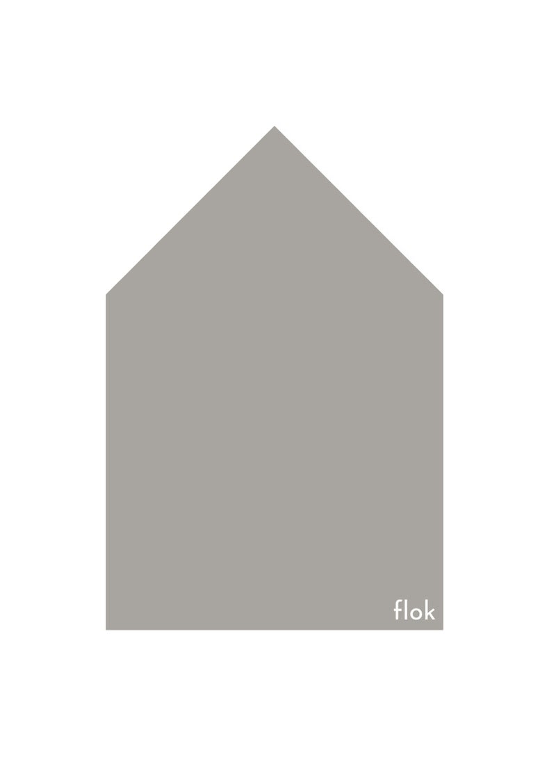 Flok Multi-purpose Mag Wall- House Pebble