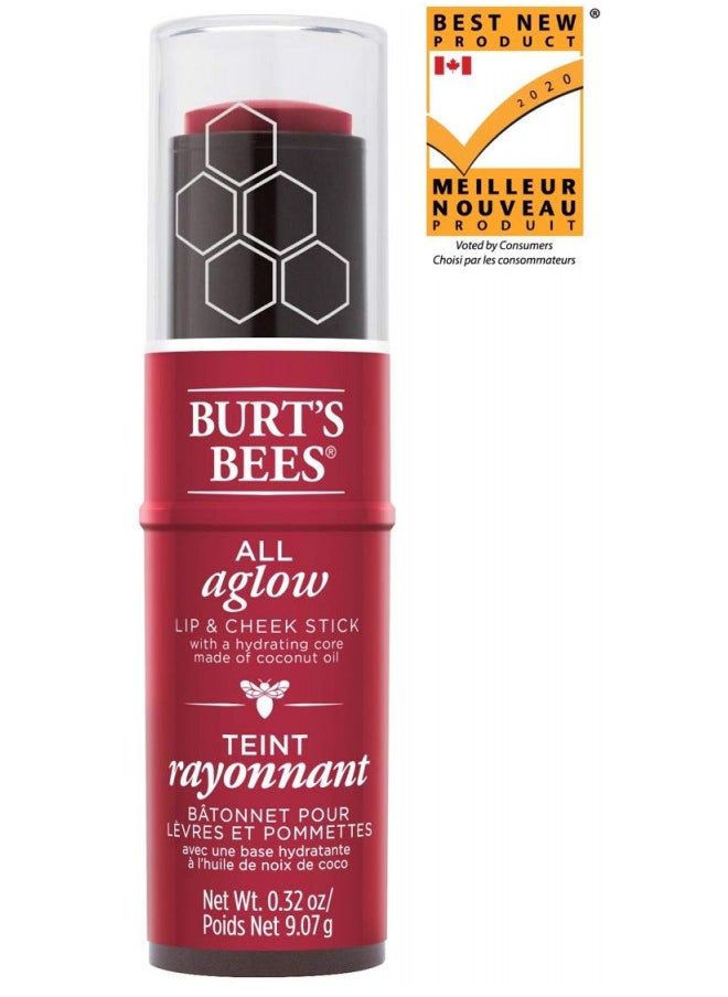 BURTS BEES All Aglow Dahlia Dew, 0.32 OZ