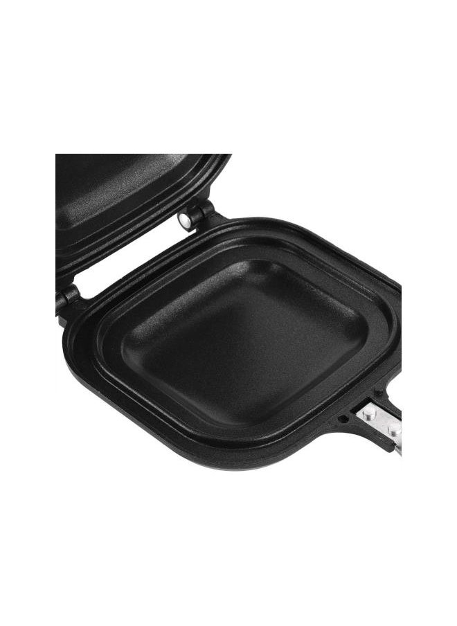 Double-sided Sandwich Maker, Nonstick Stovetop Toasted Sandwich Breakfast Maker Panini Press Grill Pan for Home Kitchen