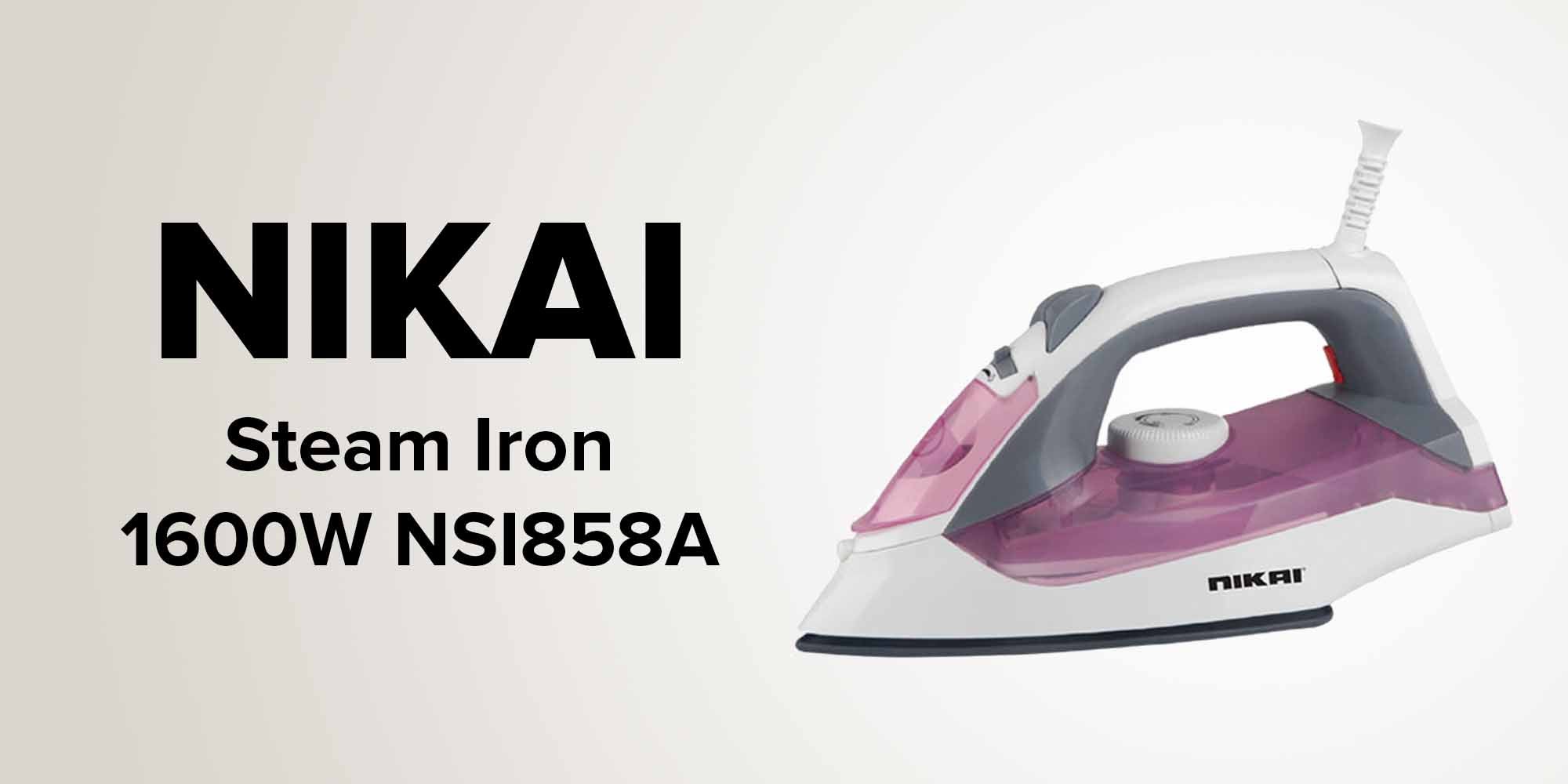 Steam Iron 280 ml 1600 W NSI858AX Pink/Grey/White