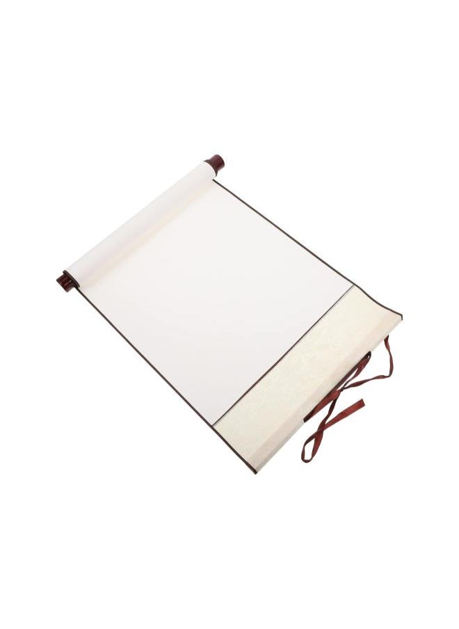 Chinese Calligraphy Blank Hanging Scrolls Drawing Scrolls Paper Office Hanging Wall Blank Scrolls 1Pc White