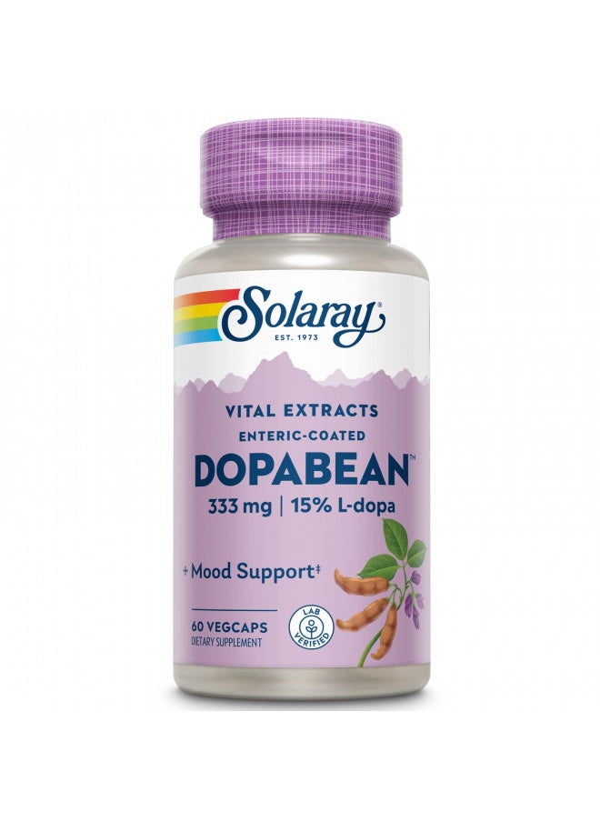 Solaray Dopabean, 333 mg | 60 Count