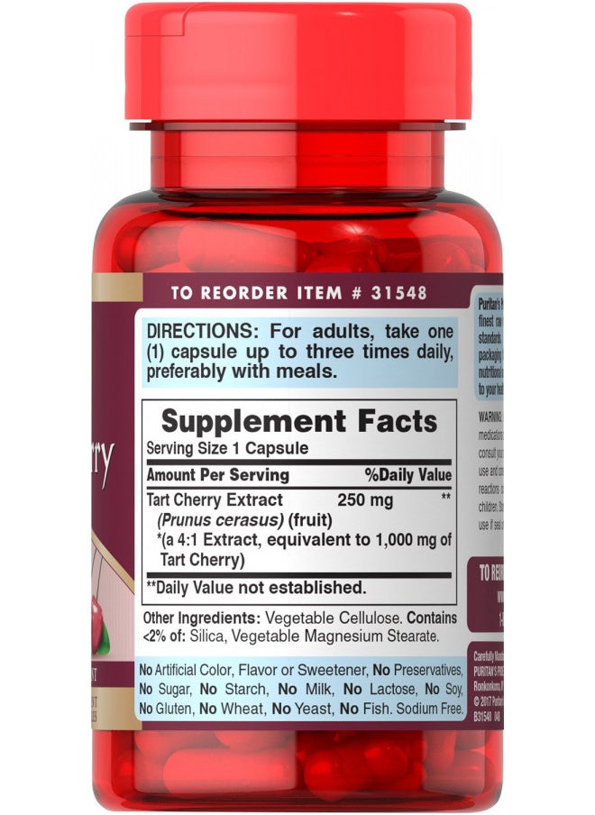 Puritan's Pride Tart Cherry Extract 1000 Mg