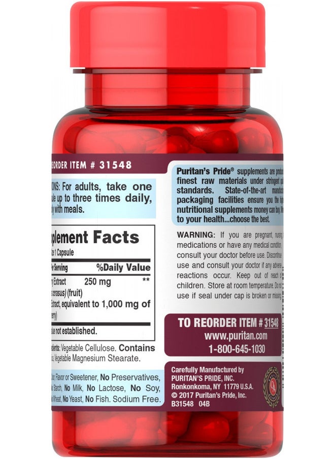 Puritan's Pride Tart Cherry Extract 1000 Mg