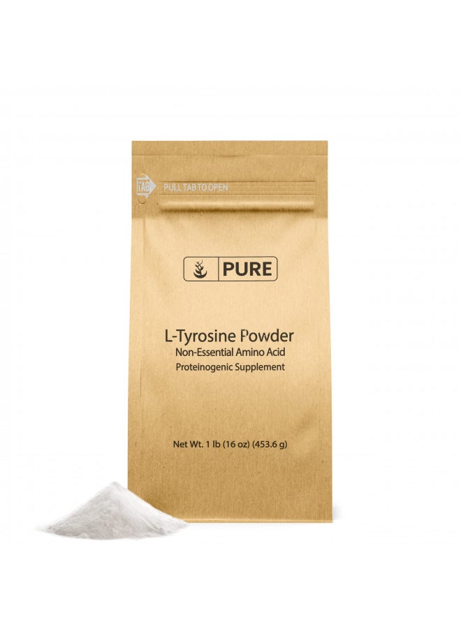 Pure Original Ingredients L-Tyrosine (1lb) Powder, Non-Essential Amino Acid Supplement