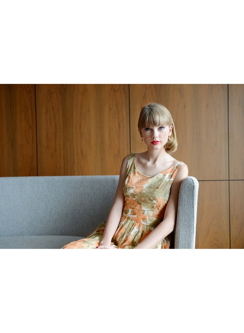 Taylor Swift AAP Wall Art Canvas Print Multicolour 100x68x3.5cm