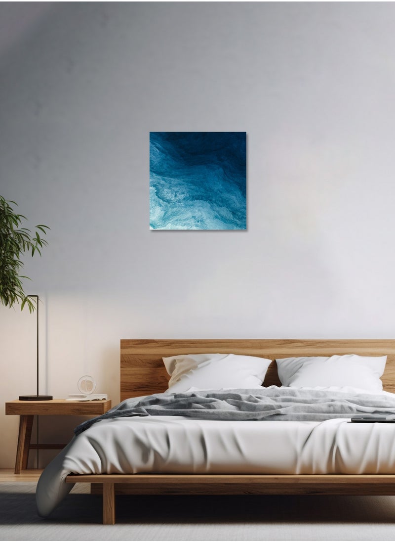 Printed Ocean Canvas Artwork on Cotton Canvas with Wooden Stretcher – Wall Mount Friendly, Includes Hooks and Screws, Available in Sizes: 40x40, 60x40, 80x60, 80x120, 100x100, 100x150