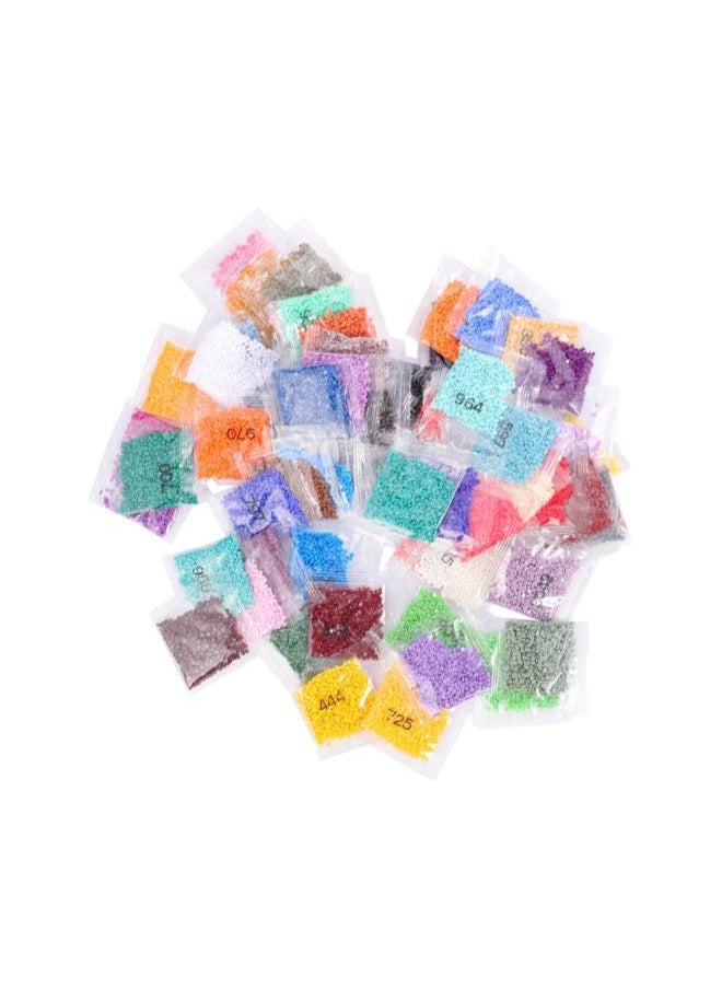 60pcs Diamond Painting Beads 2.8MM Diamond Painting Replacement Round Diamonds for Missing Drills of Diamond Cross Stitch DIY Crafts