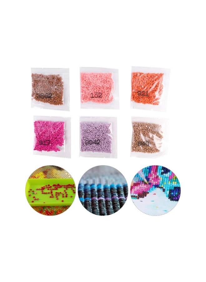 60pcs Diamond Painting Beads 2.8MM Diamond Painting Replacement Round Diamonds for Missing Drills of Diamond Cross Stitch DIY Crafts
