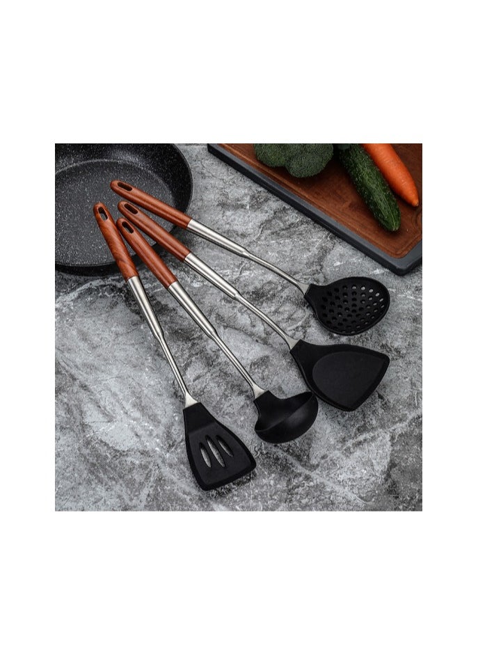 New Stainless Steel Spatula Four Piece Set