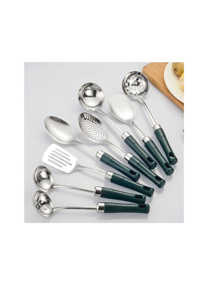 New Stainless Steel Spatula Eight Piece Set