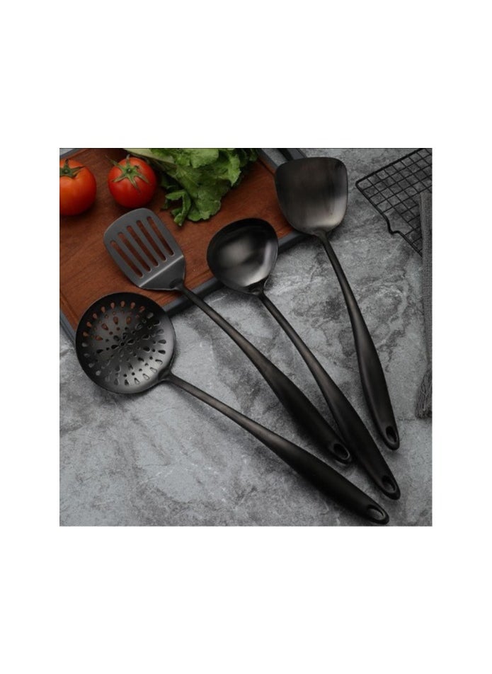 New Stainless Steel Spatula Four Piece Set