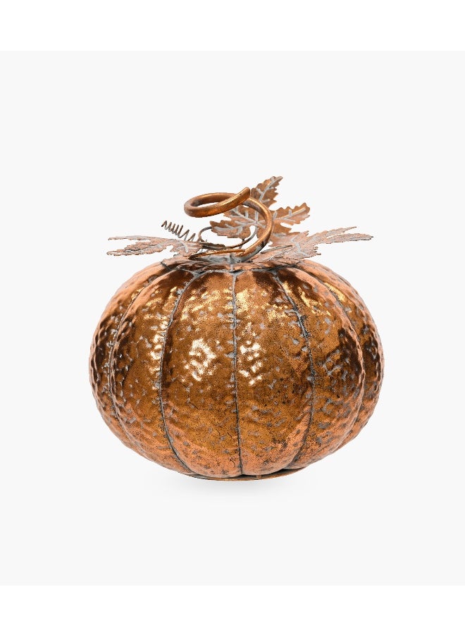 Pumpkin Iron Hammered 25X25X24.5Cm