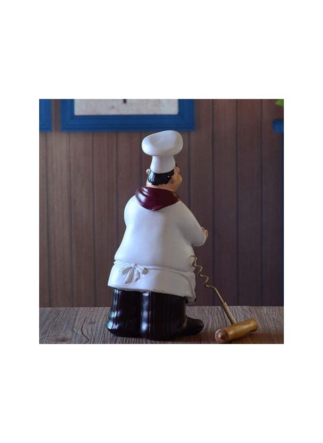 American Chef Figurines Kitchen Decor Home Kitchen Restaurant Decor (Wine Opener Style)