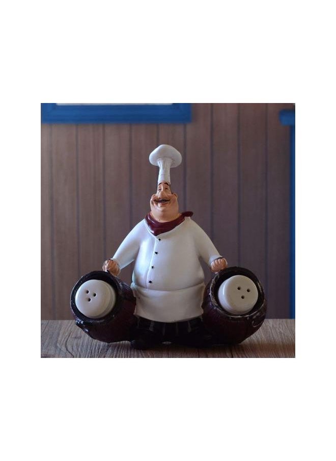 American Chef Figurines Kitchen Decor Home Kitchen Restaurant Decor (Pepper Can Style)