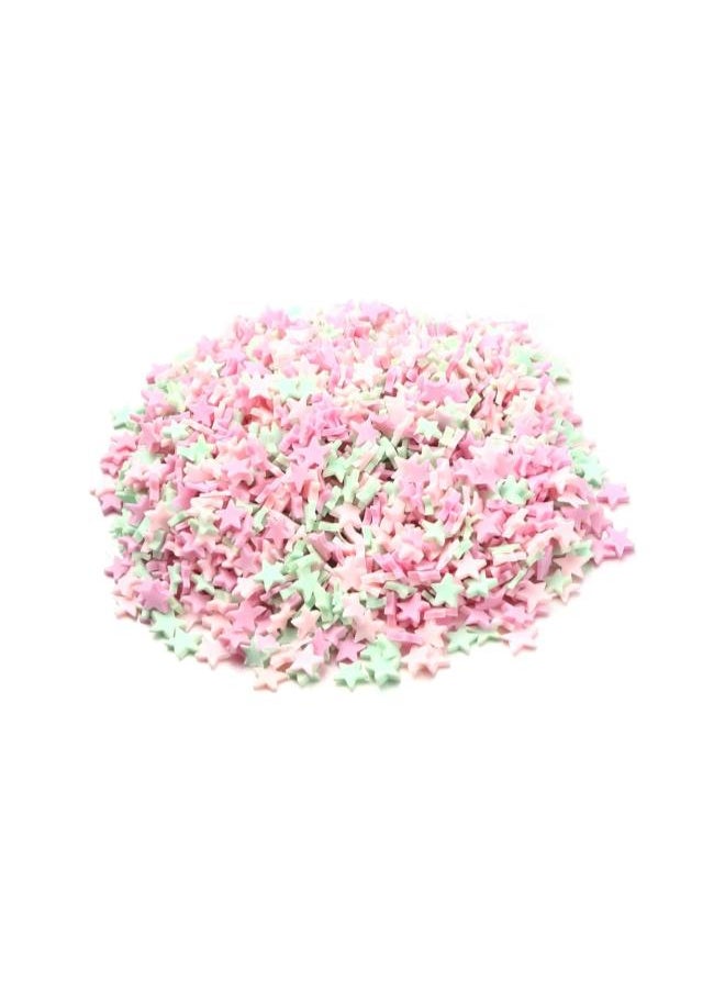 100g/Pack Fake Sprinkles for Slime Charms Filler DIY Slime Supplies Fake Candy Chocolate Cake Dessert Mud Particles Toy (Mixed Color)