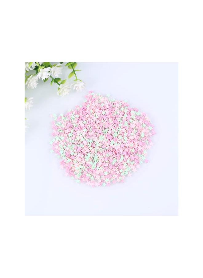 100g/Pack Fake Sprinkles for Slime Charms Filler DIY Slime Supplies Fake Candy Chocolate Cake Dessert Mud Particles Toy (Mixed Color)