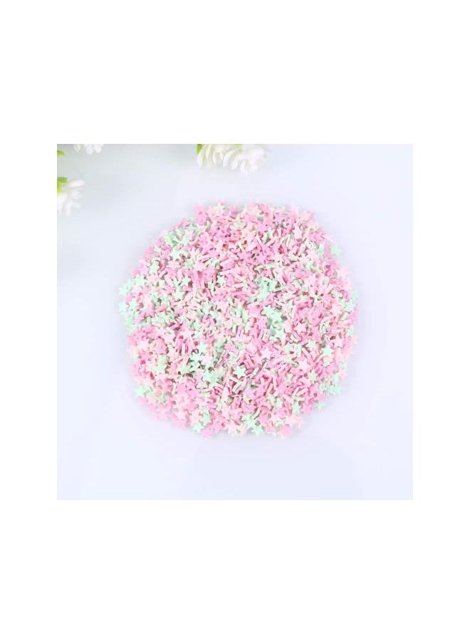 100g/Pack Fake Sprinkles for Slime Charms Filler DIY Slime Supplies Fake Candy Chocolate Cake Dessert Mud Particles Toy (Mixed Color)