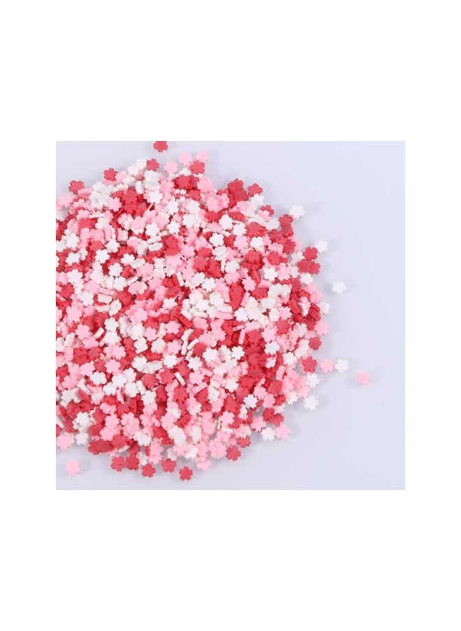 100g/Pack Fake Sprinkles for Slime Charms Filler DIY Slime Supplies Fake Candy Chocolate Cake Dessert Mud Particles Toy (Mixed Color)