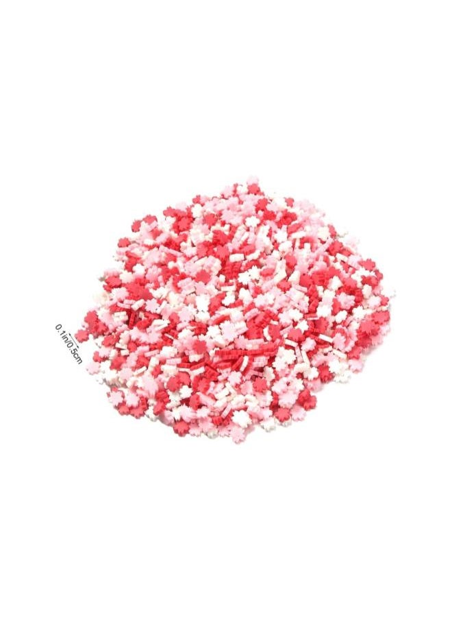 100g/Pack Fake Sprinkles for Slime Charms Filler DIY Slime Supplies Fake Candy Chocolate Cake Dessert Mud Particles Toy (Mixed Color)