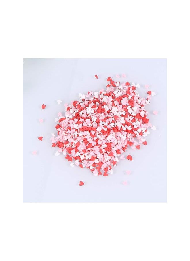 100g/Pack Fake Sprinkles for Slime Charms Filler DIY Slime Supplies Fake Candy Chocolate Cake Dessert Mud Particles Toy (Mixed Color)