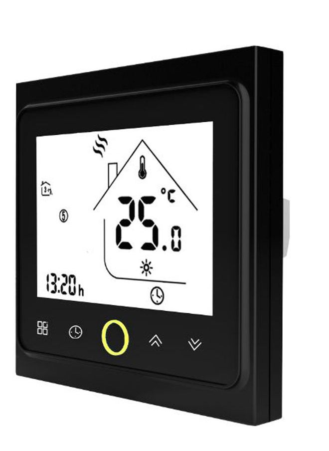 Heating Thermostat Room Temperature Controller H23925 Black