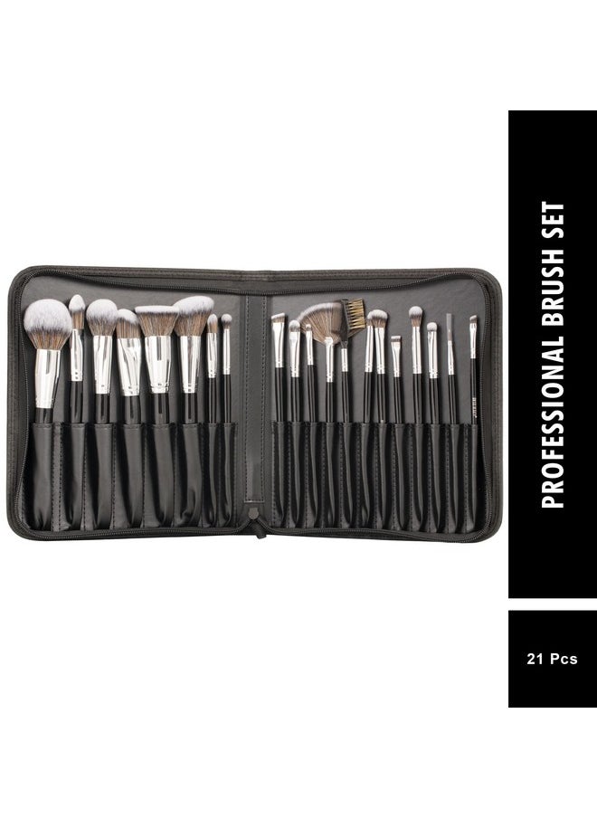 Professional Makeup Brush For Face & Eye Makeup| Set Of 20 | Soft & Synthetic Bristles | Durable