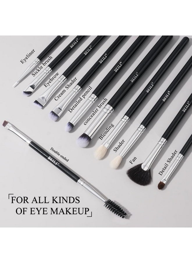 15Pcs Original Makeup Brushes Set Natural-Synthetic Kabuki Foundation Face Powder Highlighter Contour Concealers Eye Shadows Eyebrow Eyeliner Make Up Brush Kit(Classic Black)