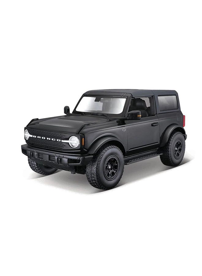 Maisto Ford Bronco Wildtrak 2021 Diecast Car (1:18, Black)