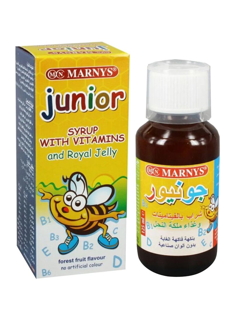 Marnys Junior Syrup with Vitamins & Royal Jelly 125ml