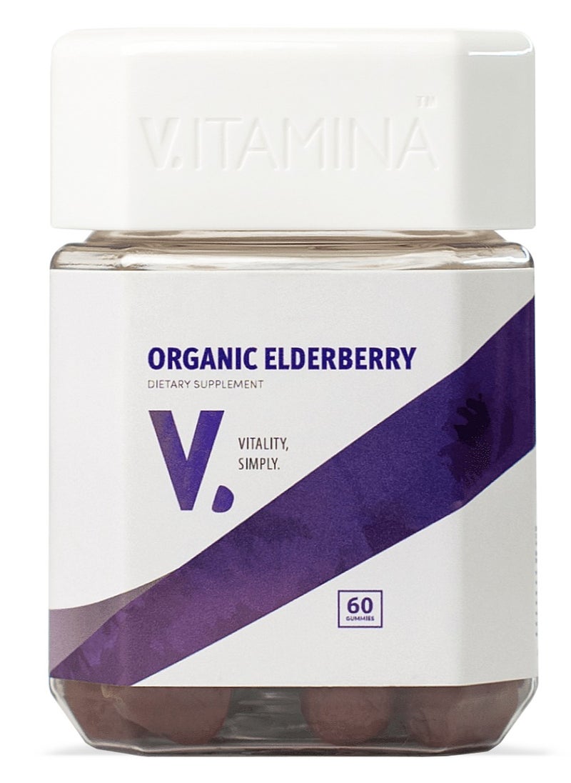 Vitamina Organic Elderberry 60's Gummies