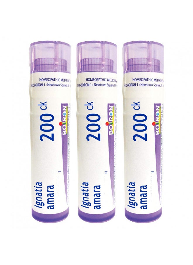 Ignatia Amara 200Ck Homeopathic Medicine For Apprehension Hypersensitivity To Stress Pack Of 3 240