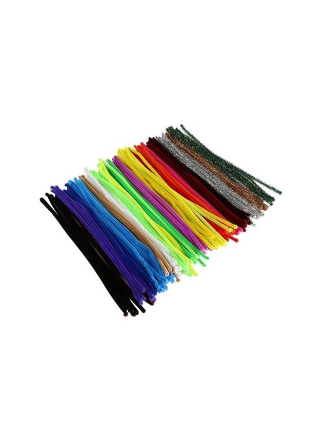 200pcs Pipe Cleaners Chenille Stems for DIY Arts Crafts 30cm Assorted Colors