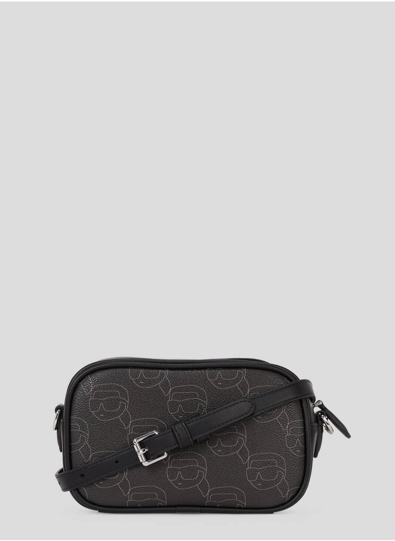 Karl Lagerfeld Paris Ikon Monogram Camera Bag