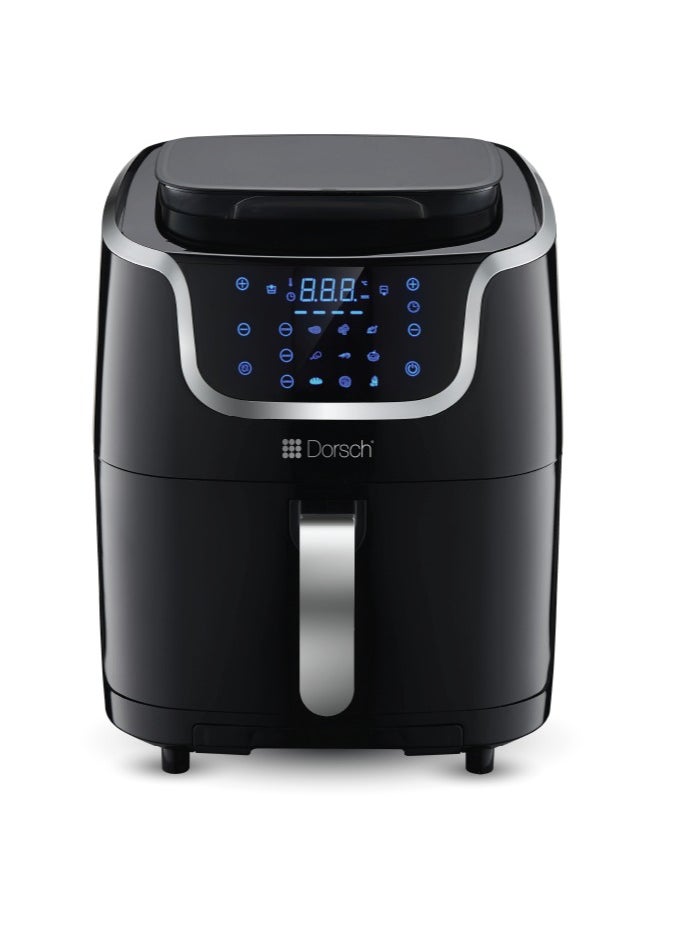 Danish Design Air Fryer AF-900 - 6.7L Dual-Function Steamer & Air Fryer, 9 One-Touch Programs, 3 Custom Modes, Adjustable Temperature & Timer, Healthy Cooking, Quick & Easy Clean, Digital Touchscreen, 1700W Power