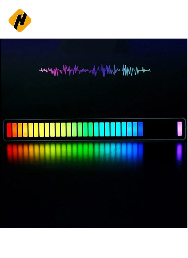 LED Sound Control Pickup Rhythm Light Multicolour