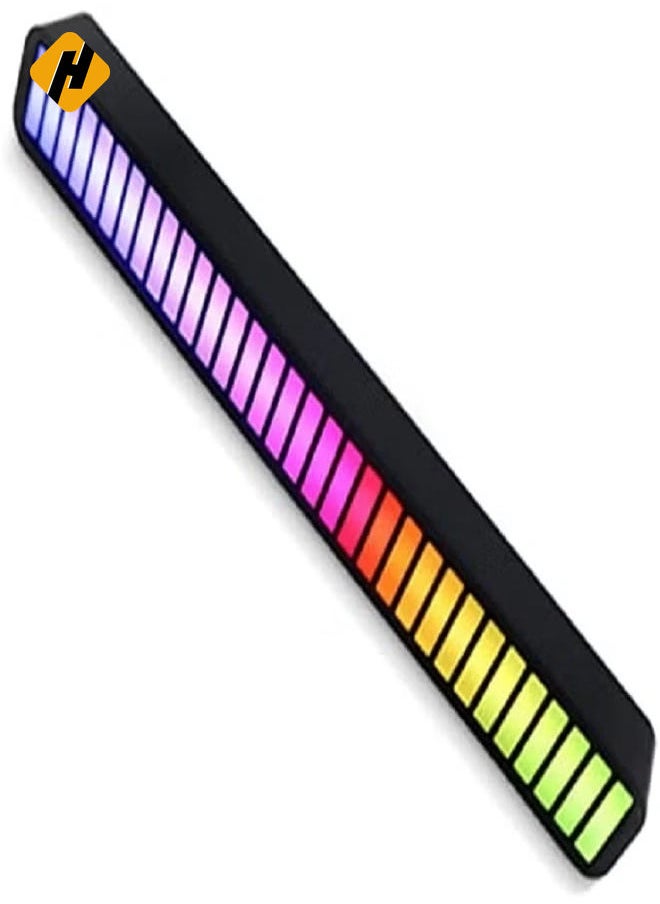 LED Sound Control Pickup Rhythm Light Multicolour