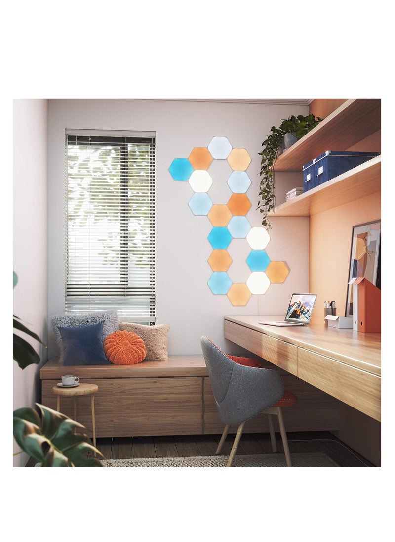 Nanoleaf Shapes Hexagons Starter Kit (15 panels) Multicolor (RGBW) | NL42-6002HX-15PK