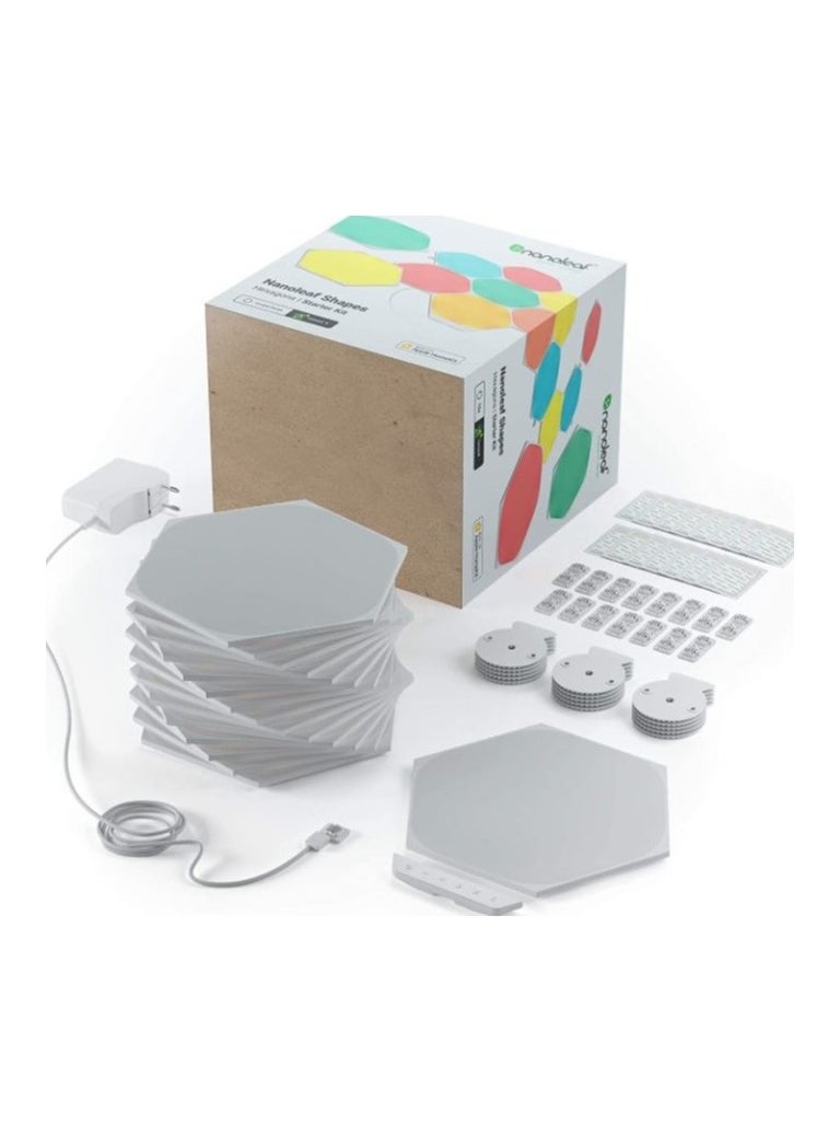 Nanoleaf Shapes Hexagons Starter Kit (15 panels) Multicolor (RGBW) | NL42-6002HX-15PK