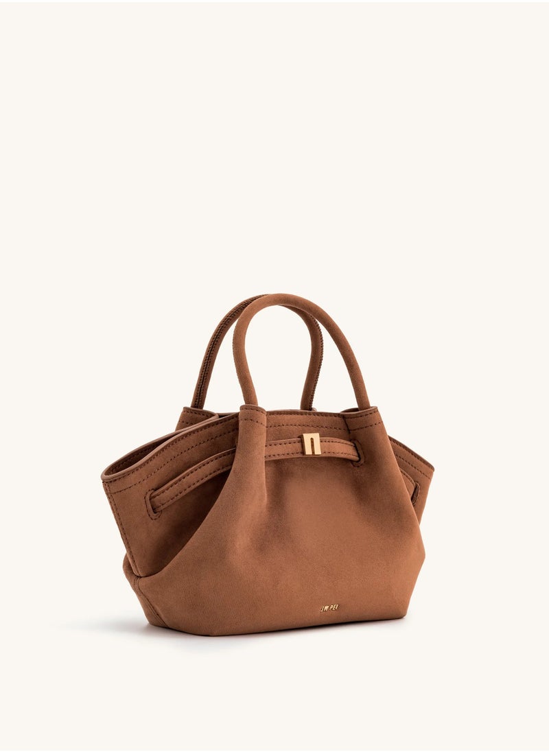 PEI Hana Mini Faux Suede Tote