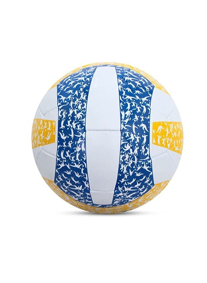 Classic Rubber Volleyball | Size: 4 | Material: Rubber | Ideal for Training/Match | 32 Panels | Hand Stitched Construction | Bladder Butyl | Suitable for: All Indoor Surface